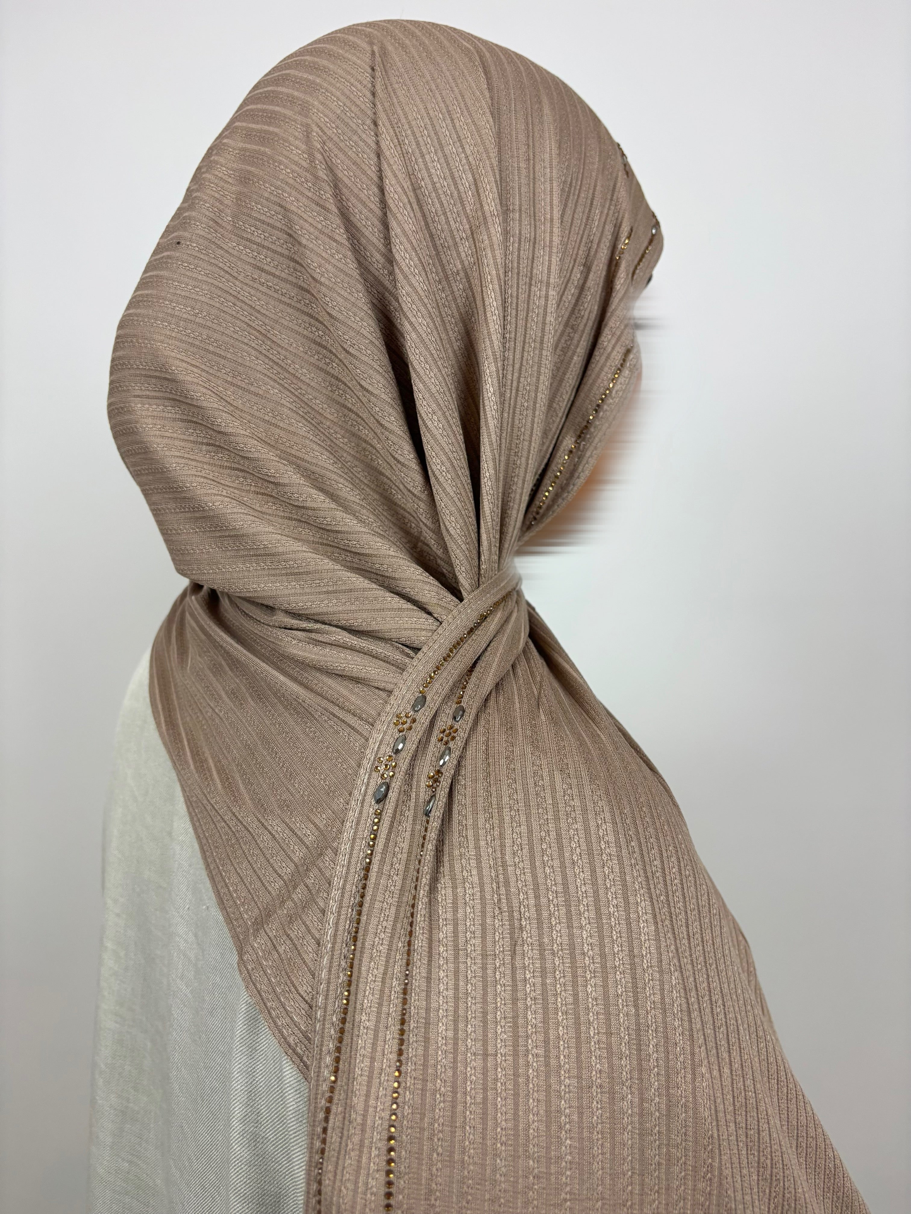 Voile Coton Strassé