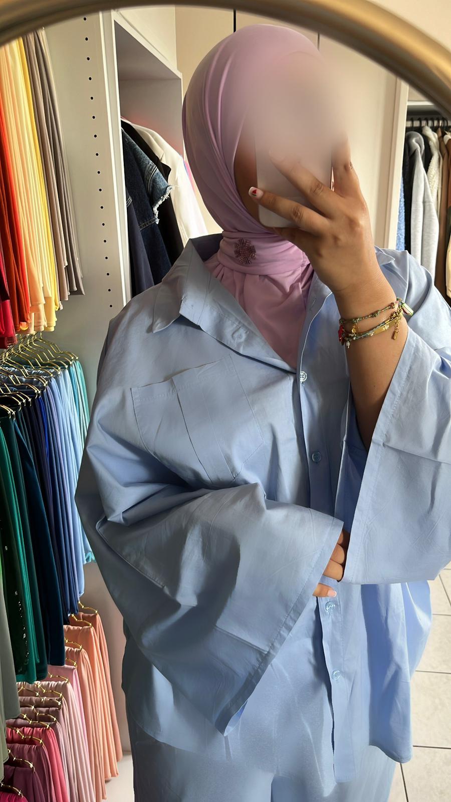 Cagoule Fleurie - Rose Bonbon