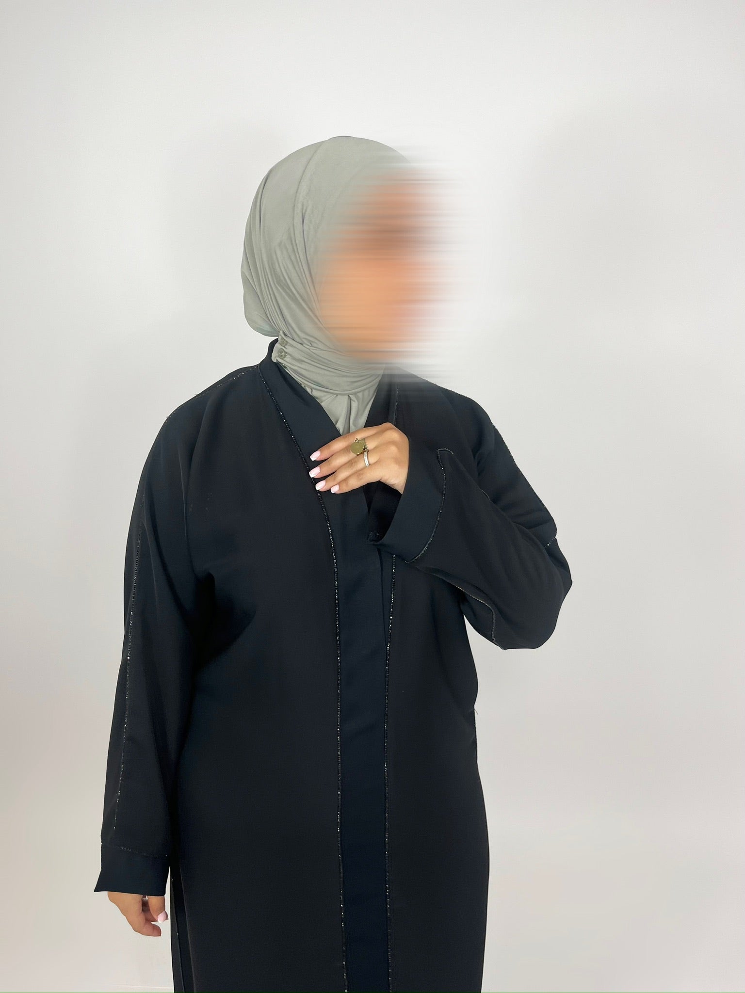 Cagoule Jersey Premium – Vert Sauge