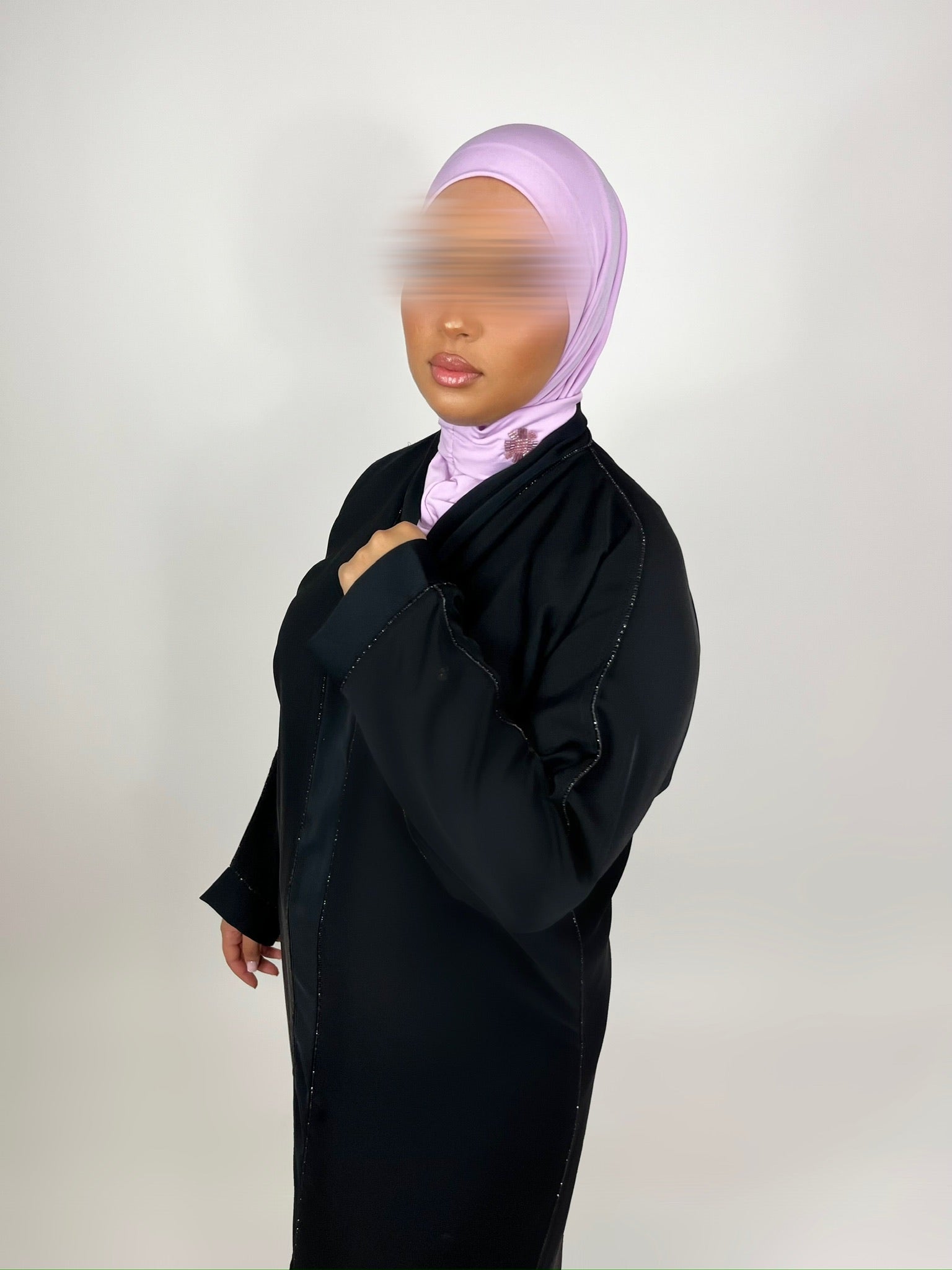 Cagoule Fleurie - Lila