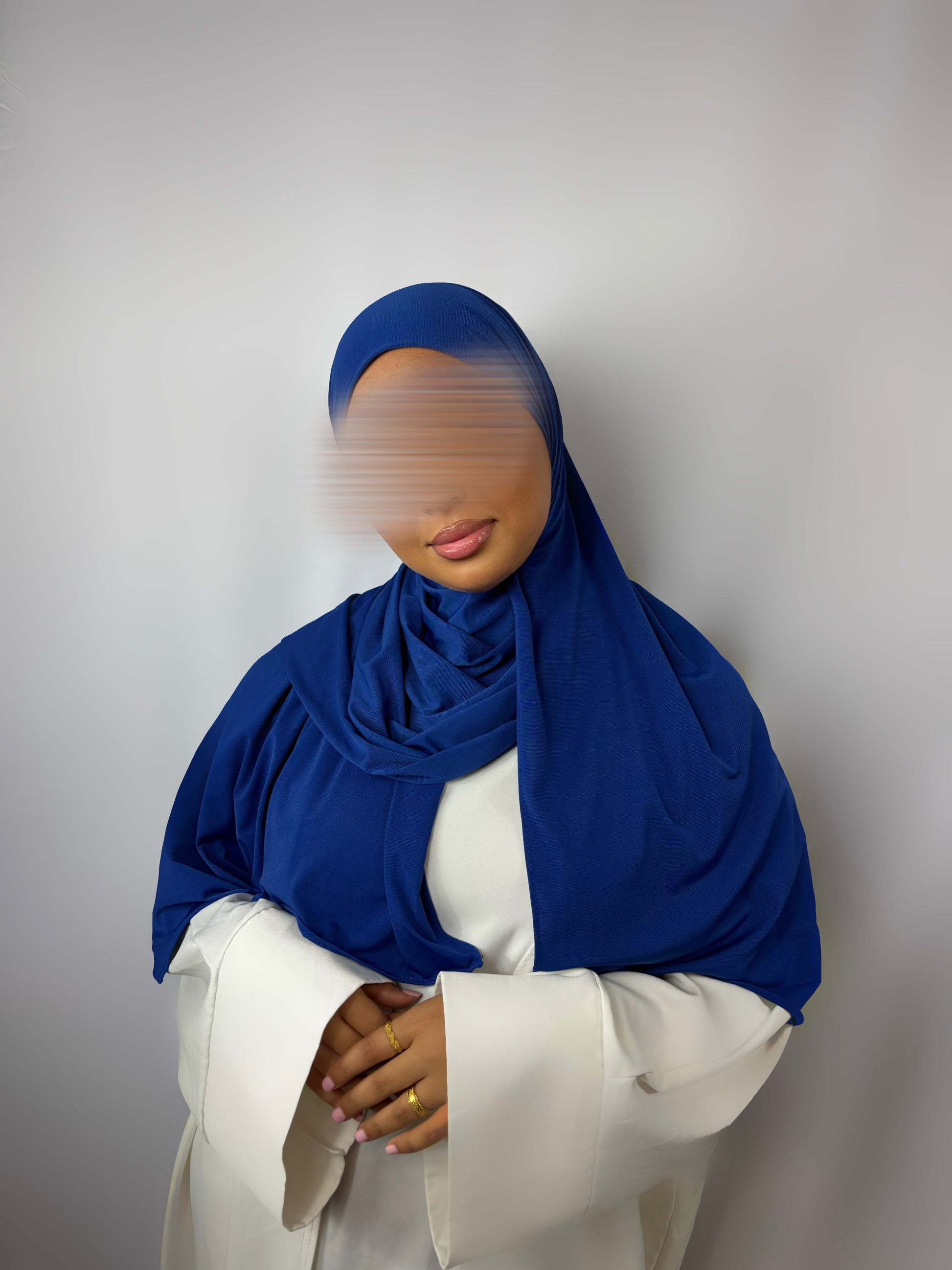 Voile Jersey Premium - Bleu roi