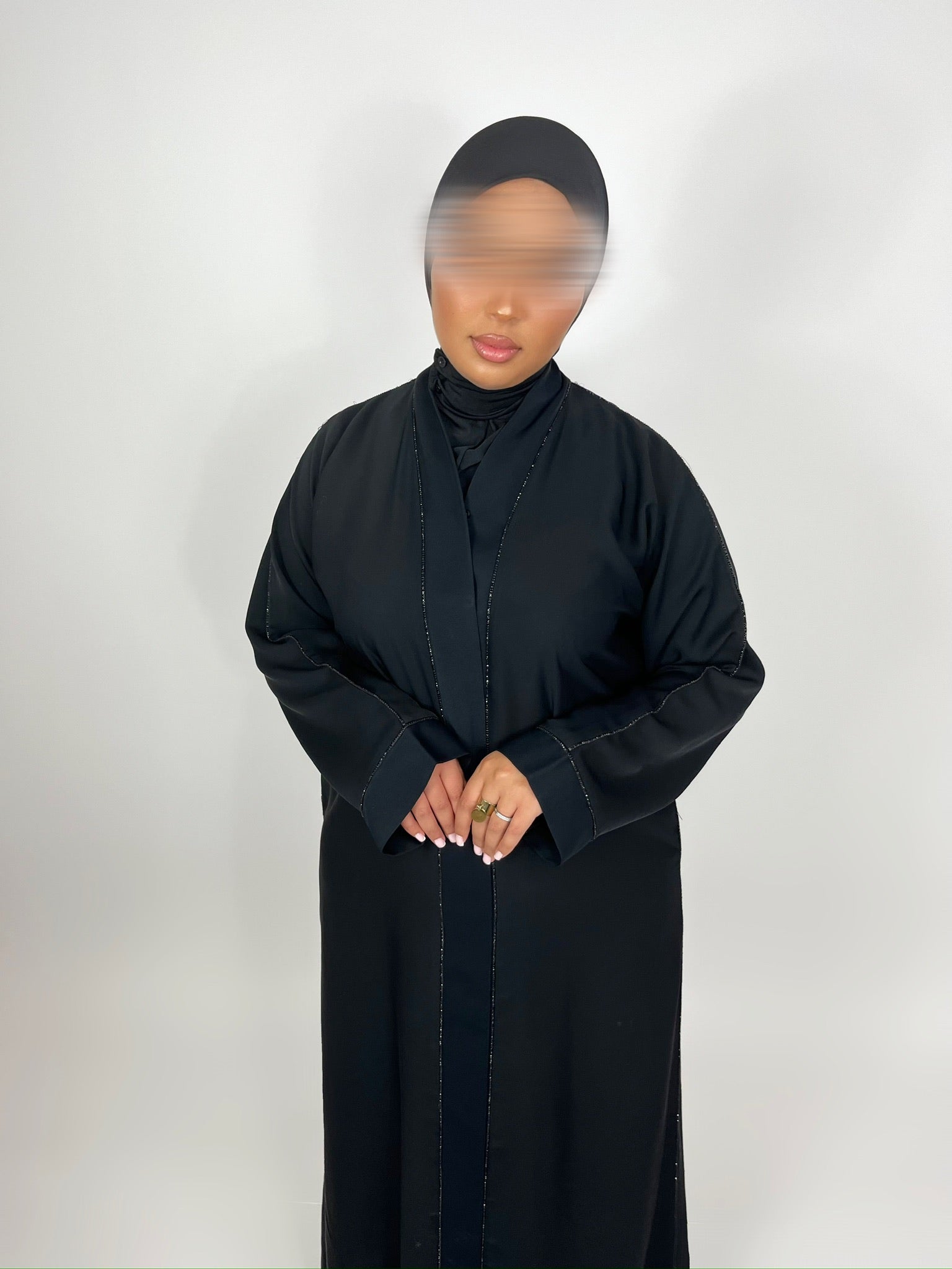 Cagoule Jersey Premium – Noir