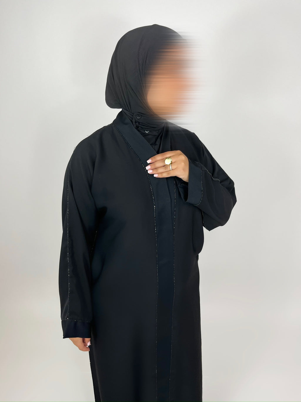 Cagoule Jersey Premium – Noir