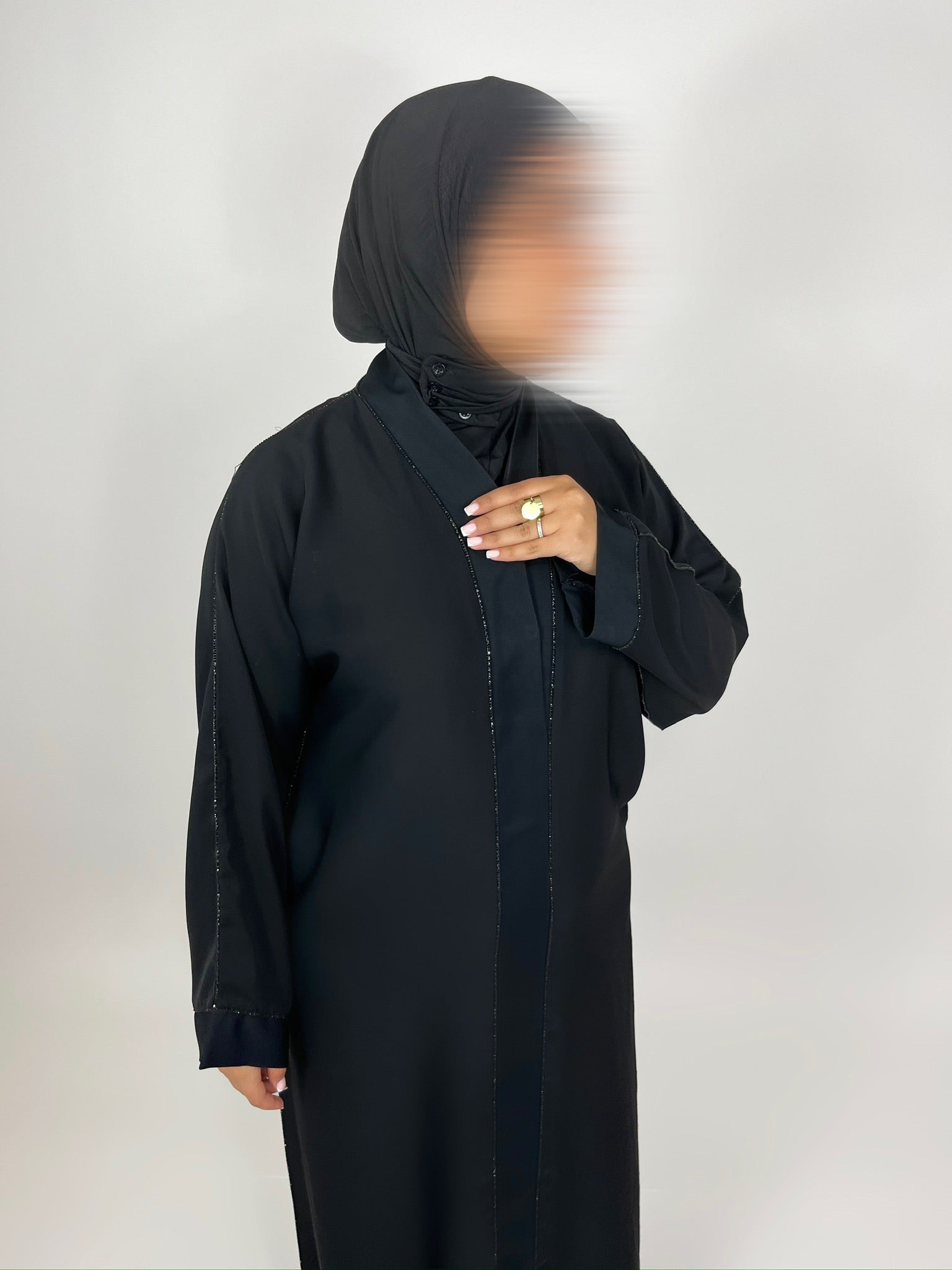 Cagoule Jersey Premium – Noir