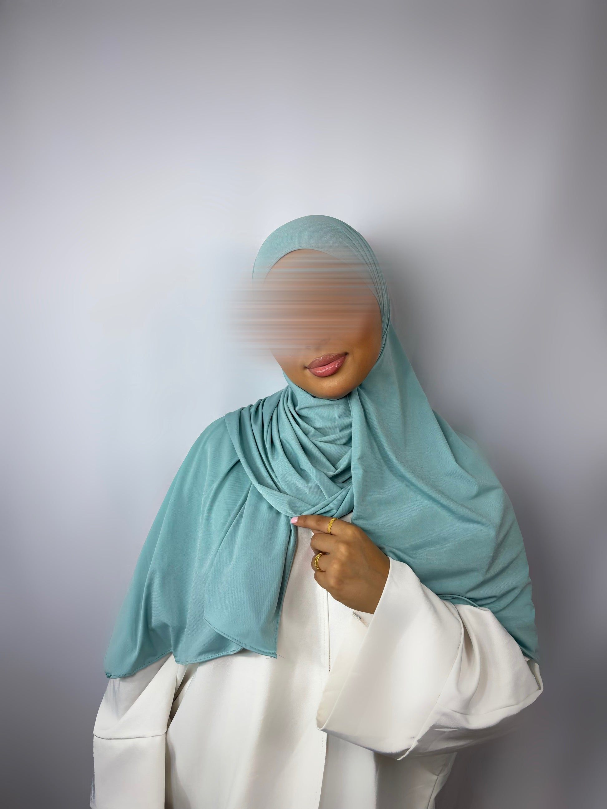 Voile Jersey Premium - Bleu turquoise