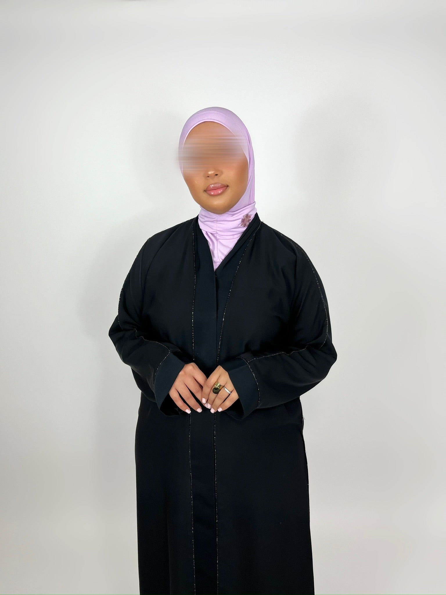 Cagoule Fleurie - Lila