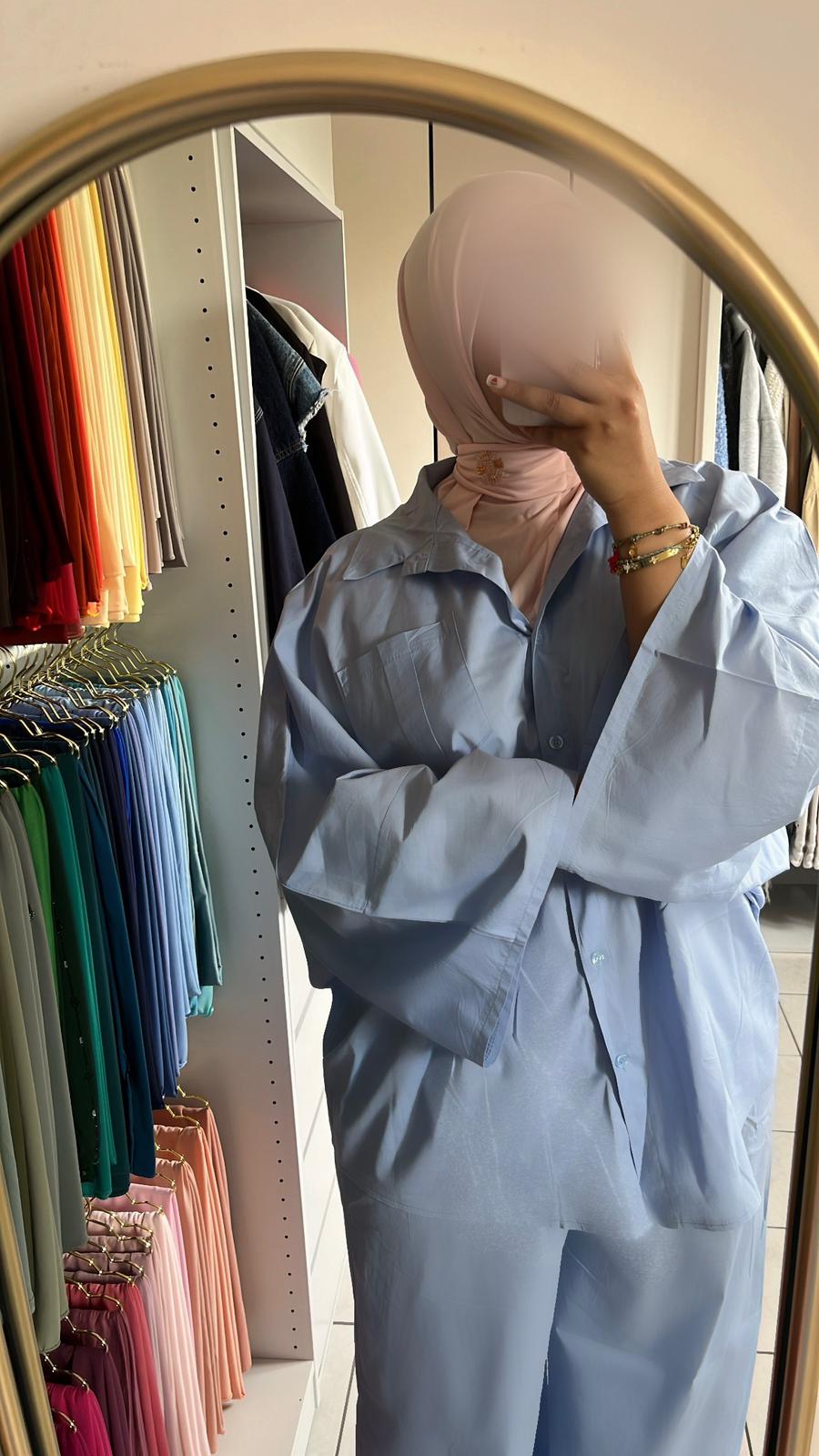 Cagoule Fleurie - Rose Saumon