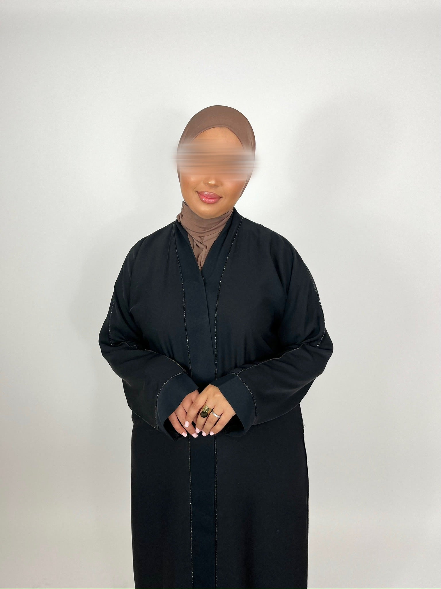 Cagoule Jersey Premium à Clips – Mocha