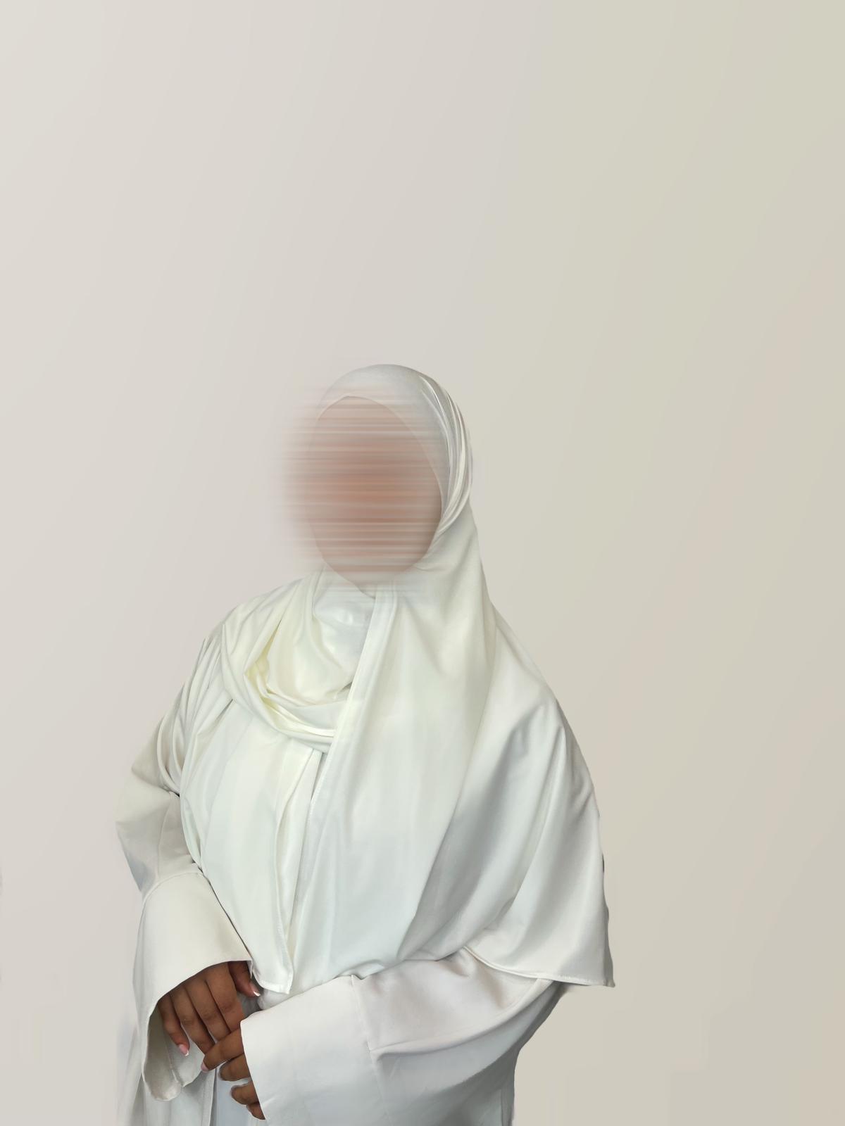 Voile Jersey Premium – Blanc  Nuage