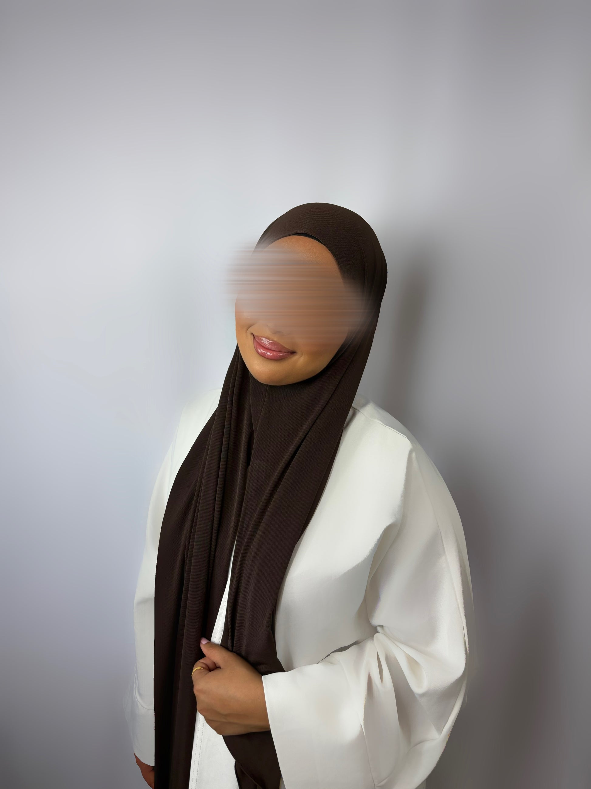 Voile à Enfiler Jersey Premium – Chocolat