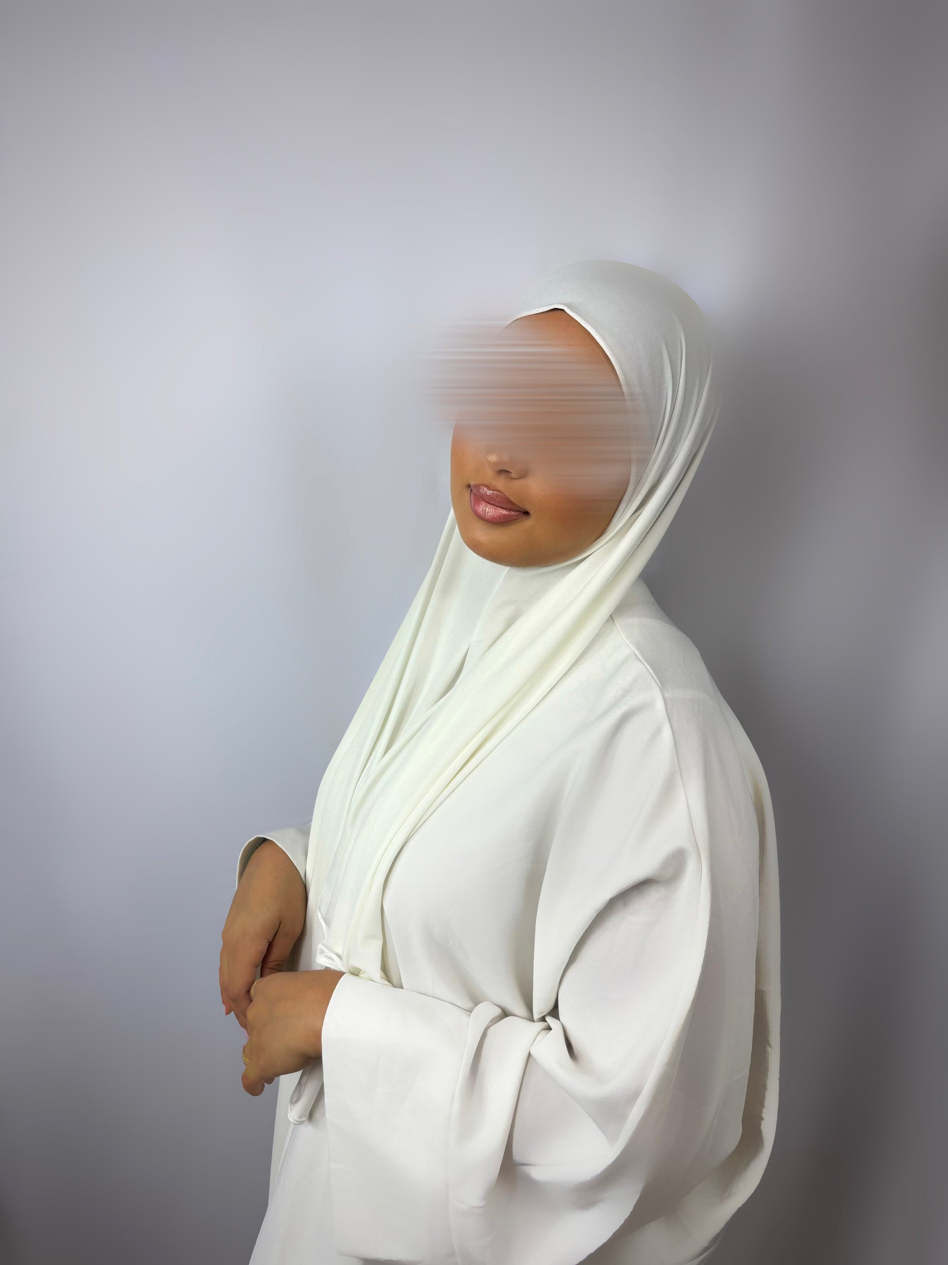 Voile à Enfiler Jersey Premium – Lait
