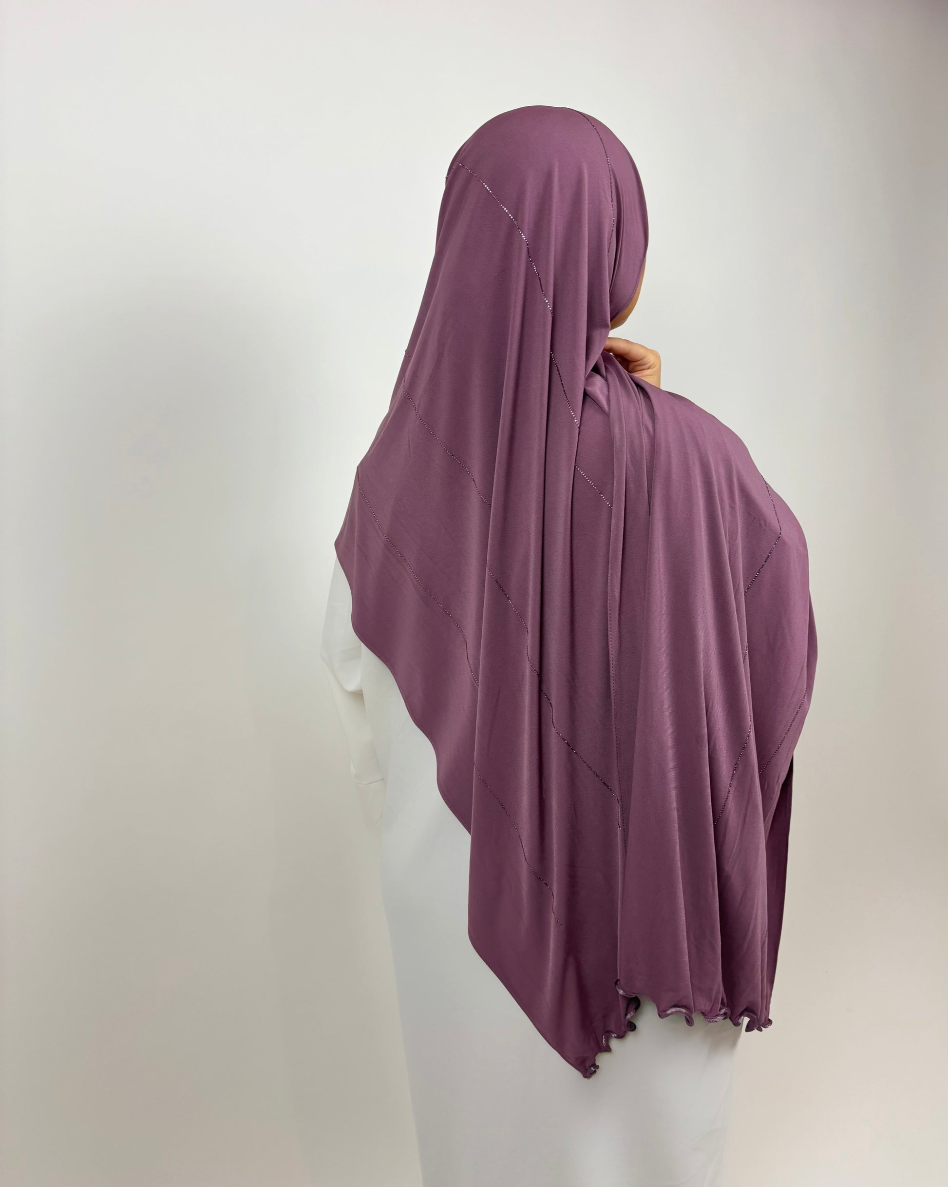 Voile Full Strass Jersey Premium -AL