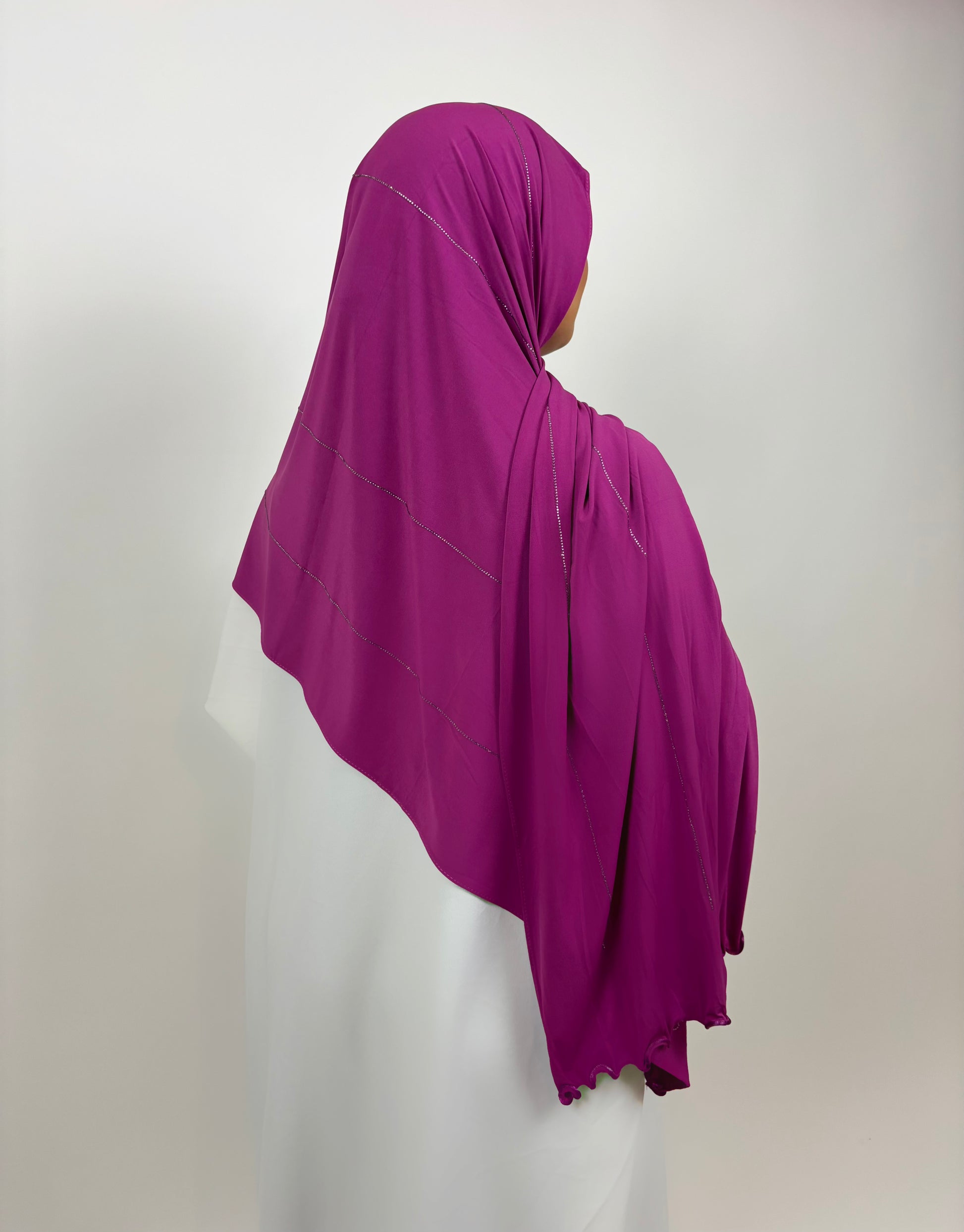Voile Full Strass Jersey Premium -AS