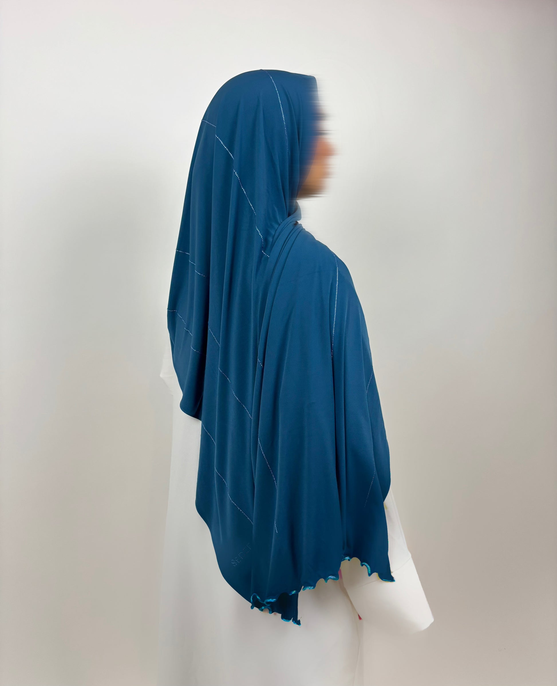 Voile Full Strass Jersey Premium - NS