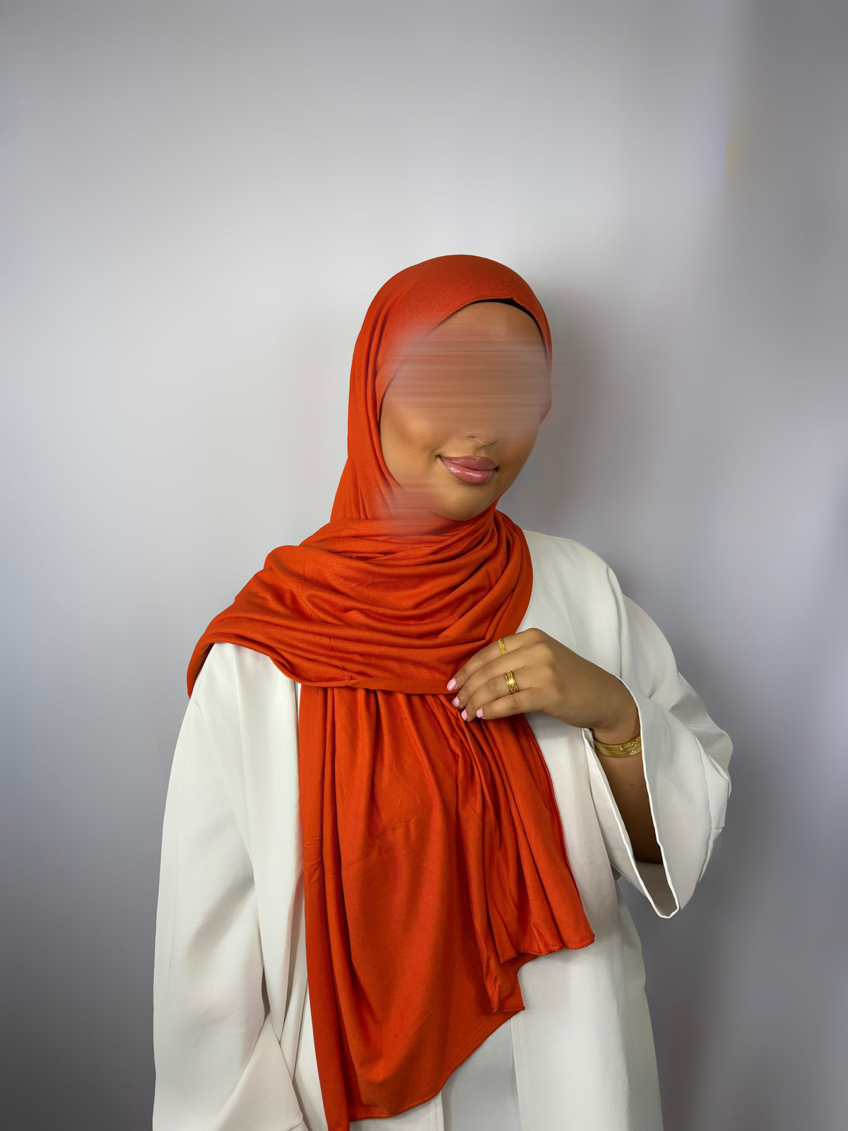 voile coton premium orange 