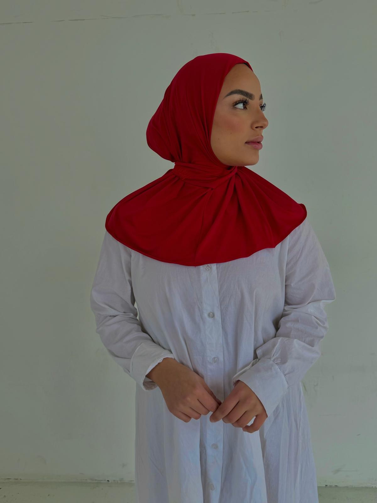 Cagoule Jersey Premium – Rouge