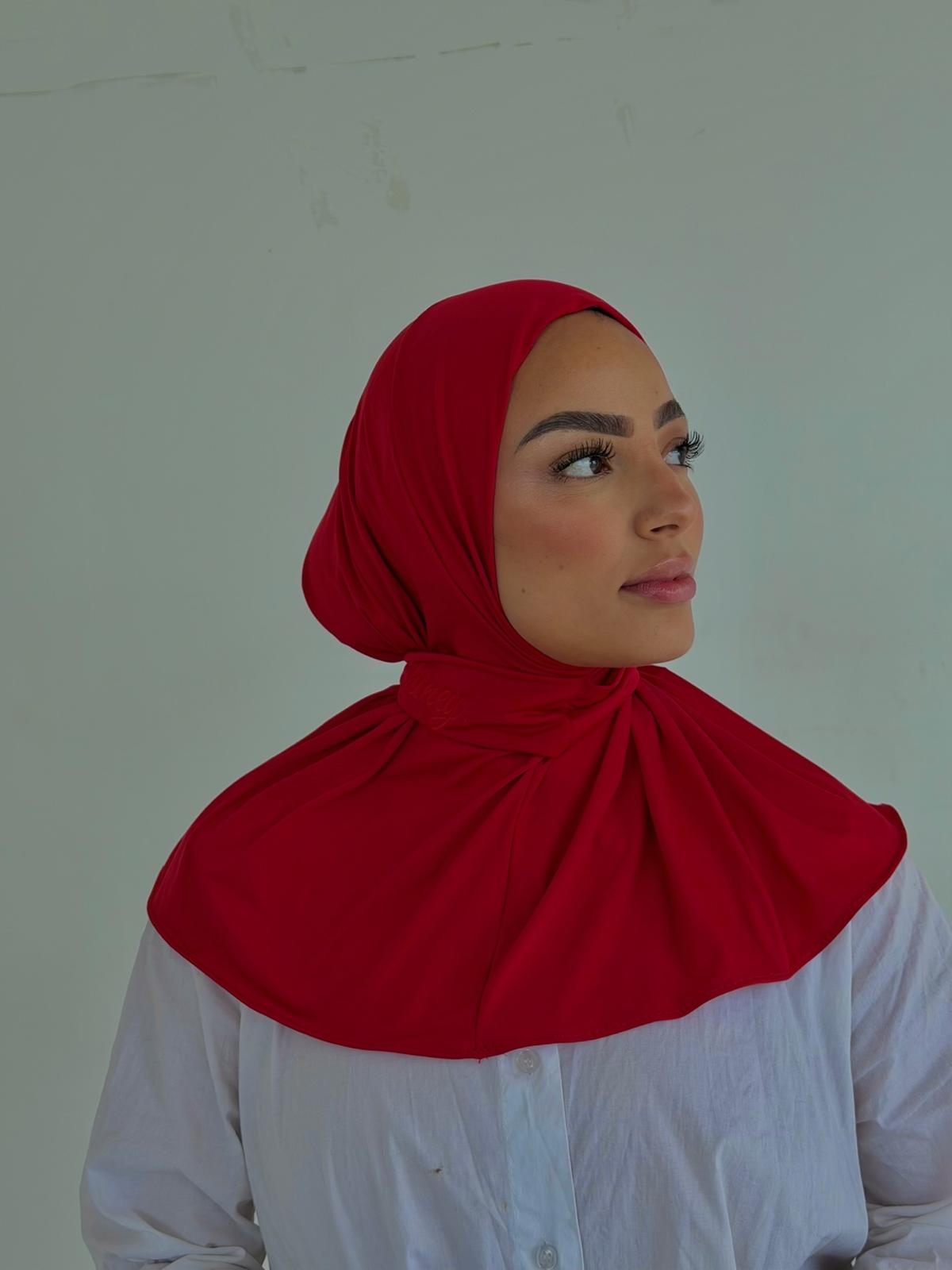 Cagoule Jersey Premium – Rouge