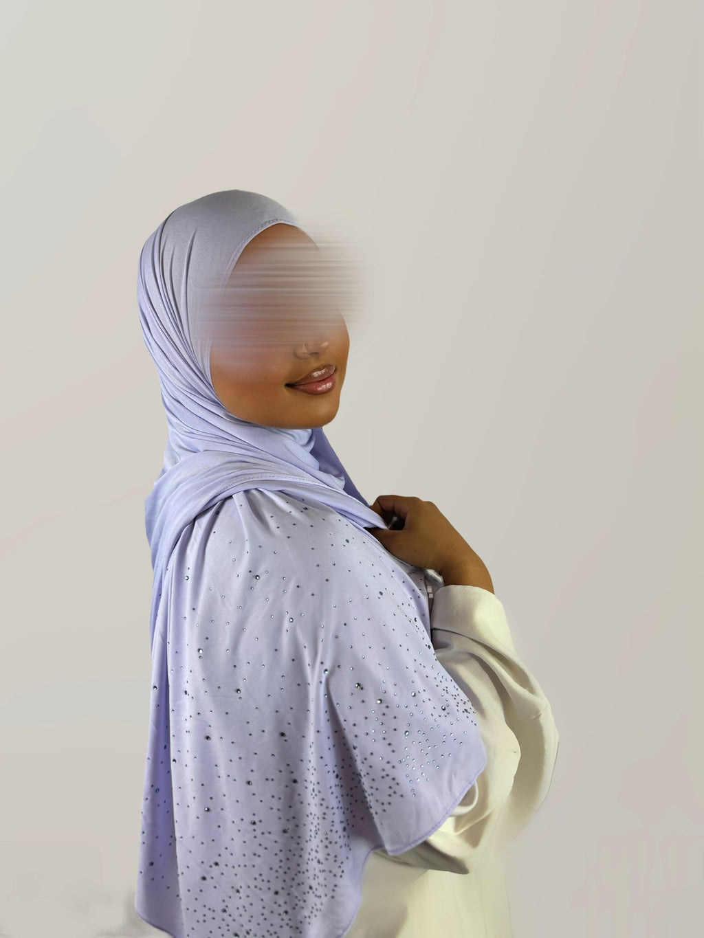 Voile Hiney sparkle - Bleu ciel