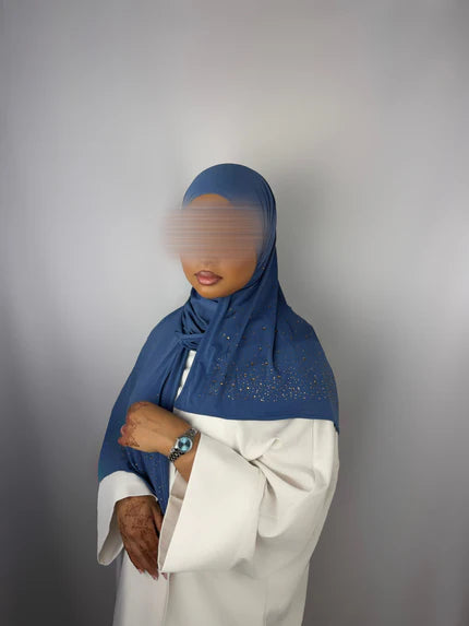 Voile Hiney sparkle - Bleu Jean