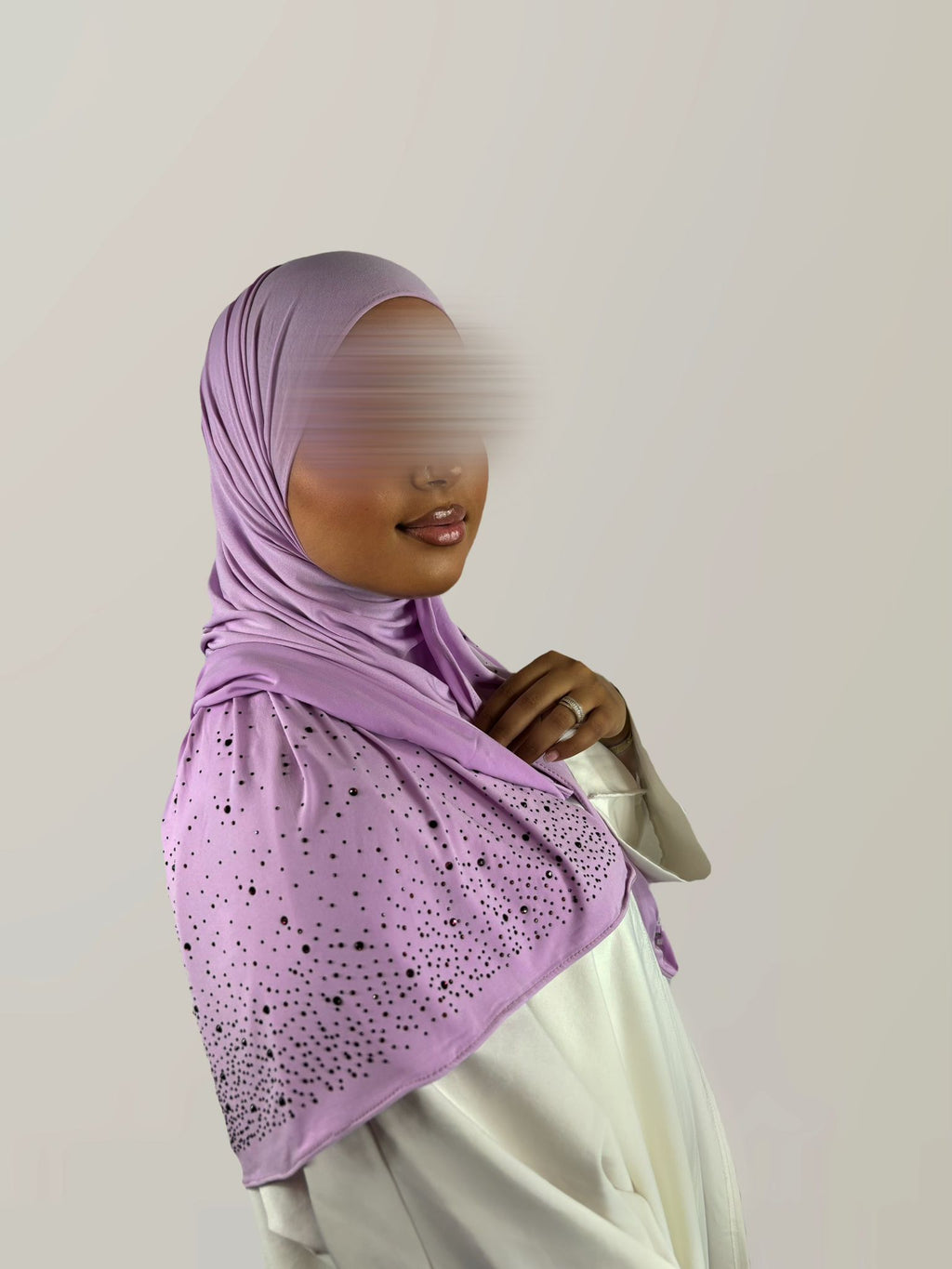 Voile Hiney sparkle - Lila