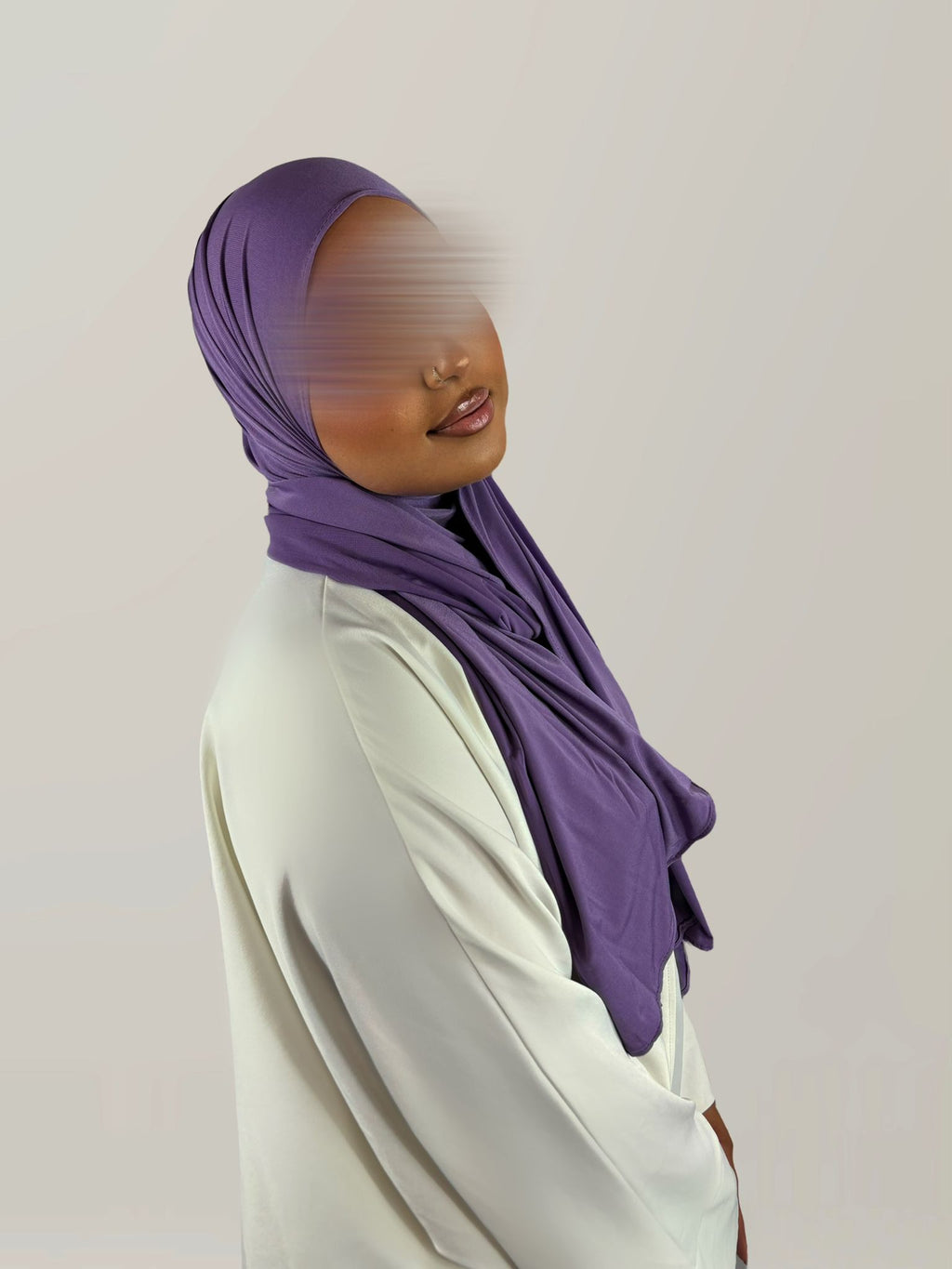 Voile Jersey Premium – Lila Foncé