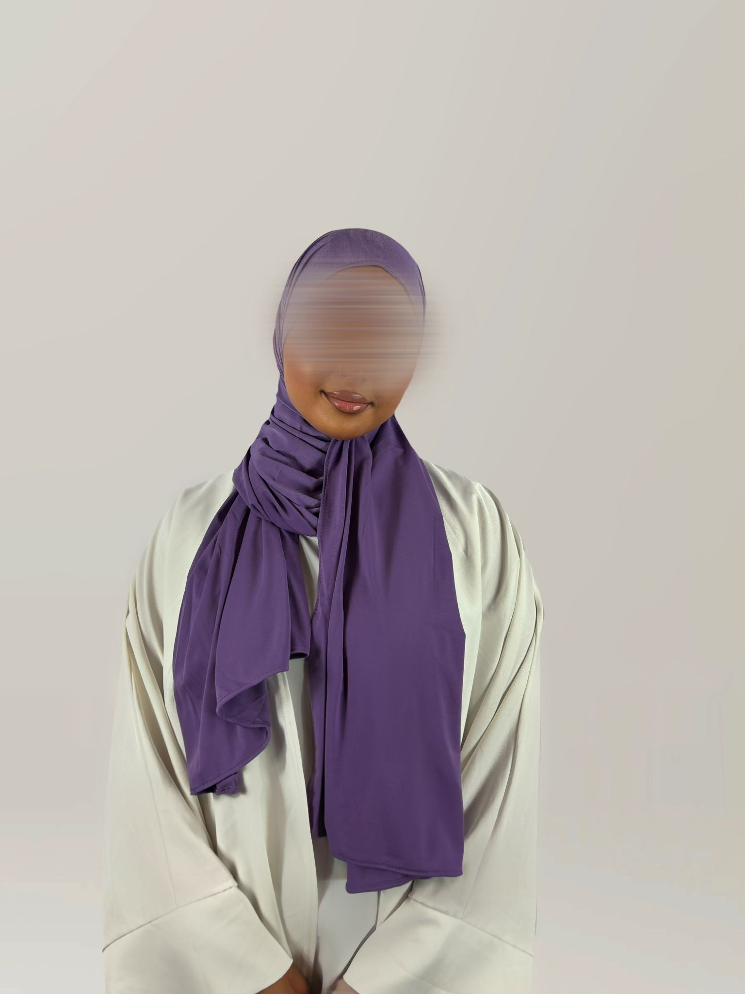 Voile Jersey Premium – Lila Foncé