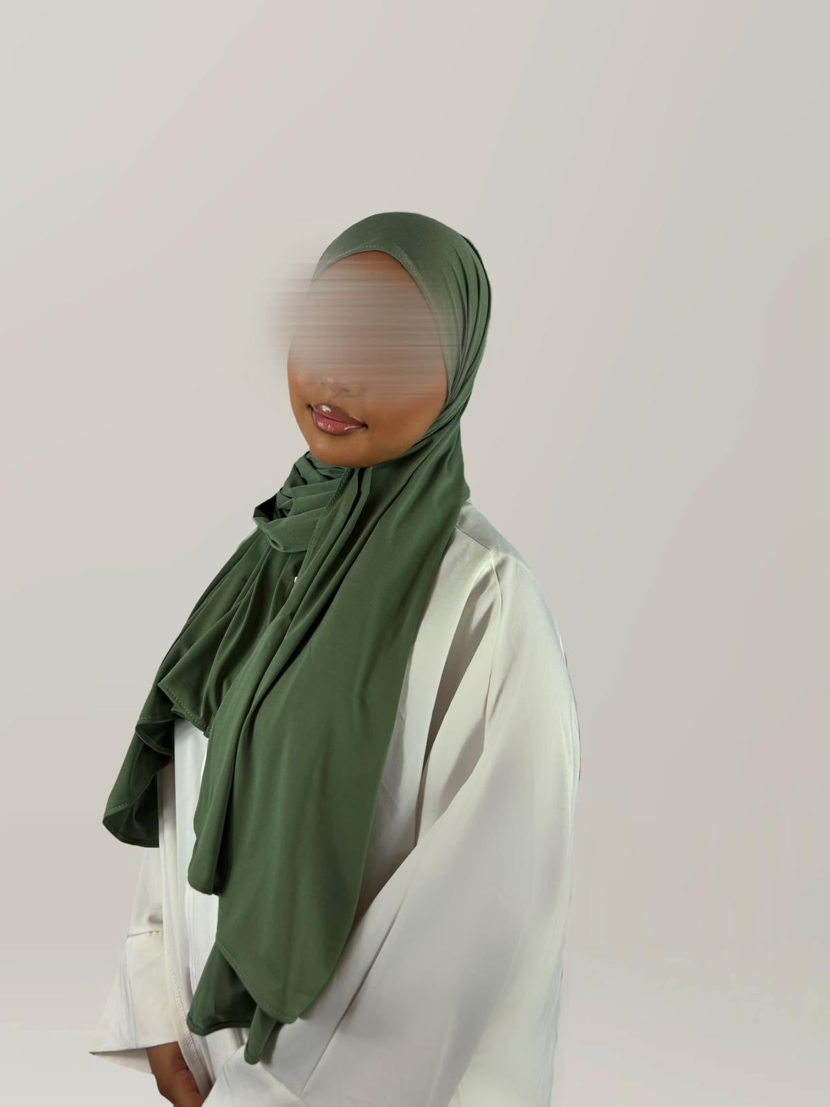 Voile Jersey Premium – Vert Eau