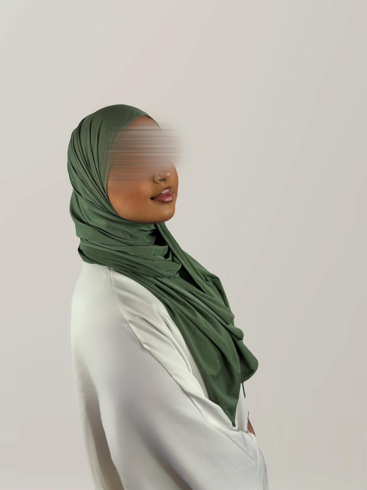Voile Jersey Premium – Vert Eau