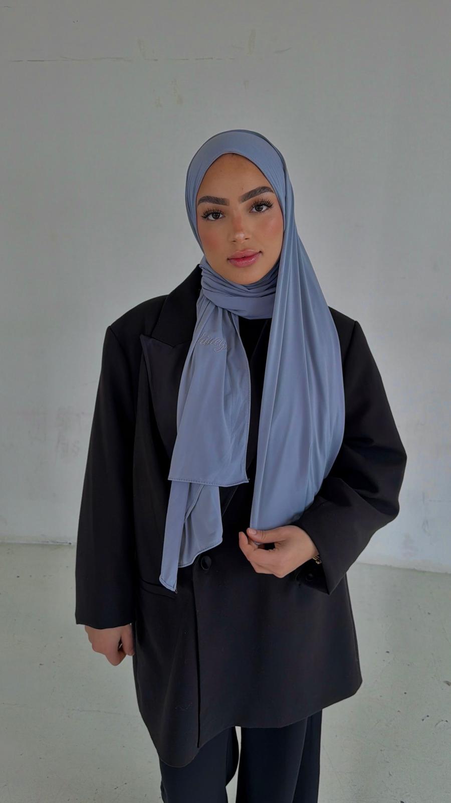 Voile Jersey Premium –  Gris Chaud