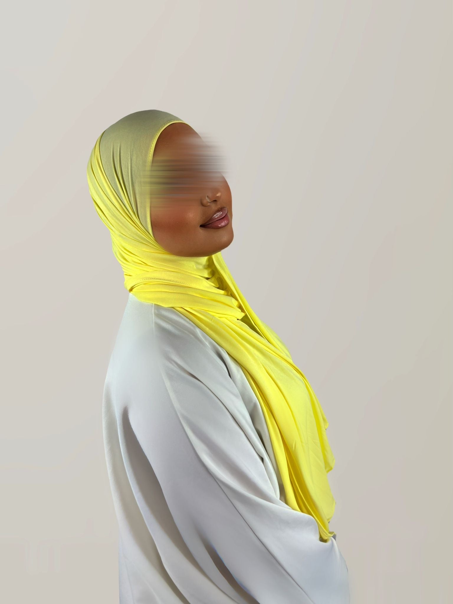 Voile Jersey Premium – Jaune Soleil
