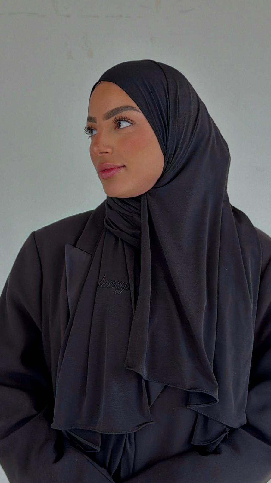 Voile Jersey Premium – Noir