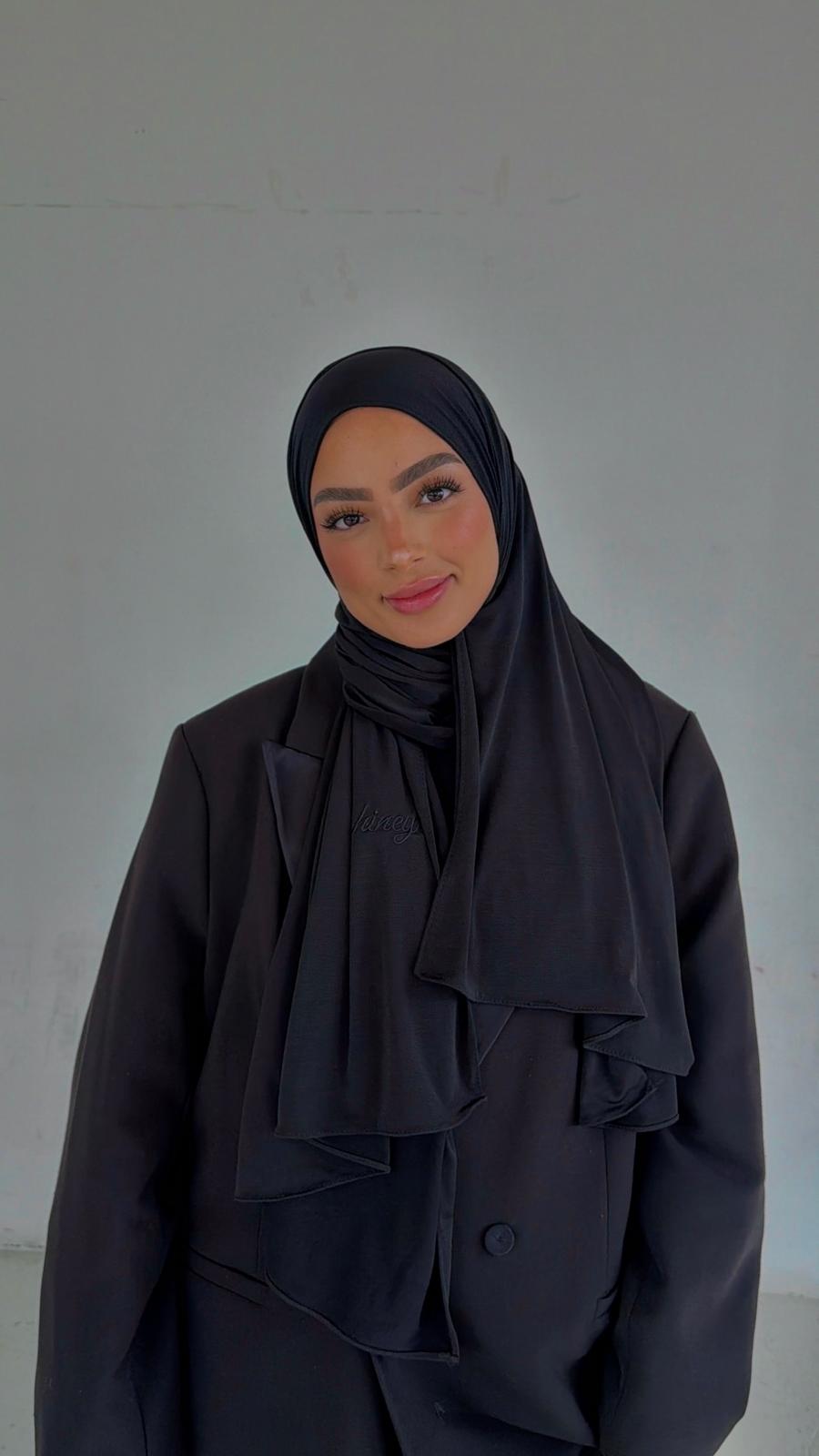 Voile Jersey Premium – Noir