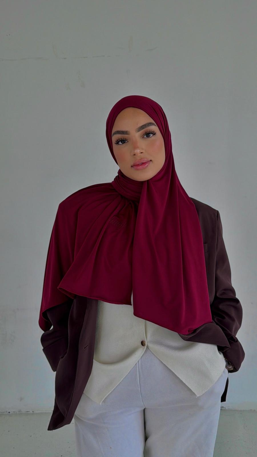 Voile Jersey Premium – Bordeaux