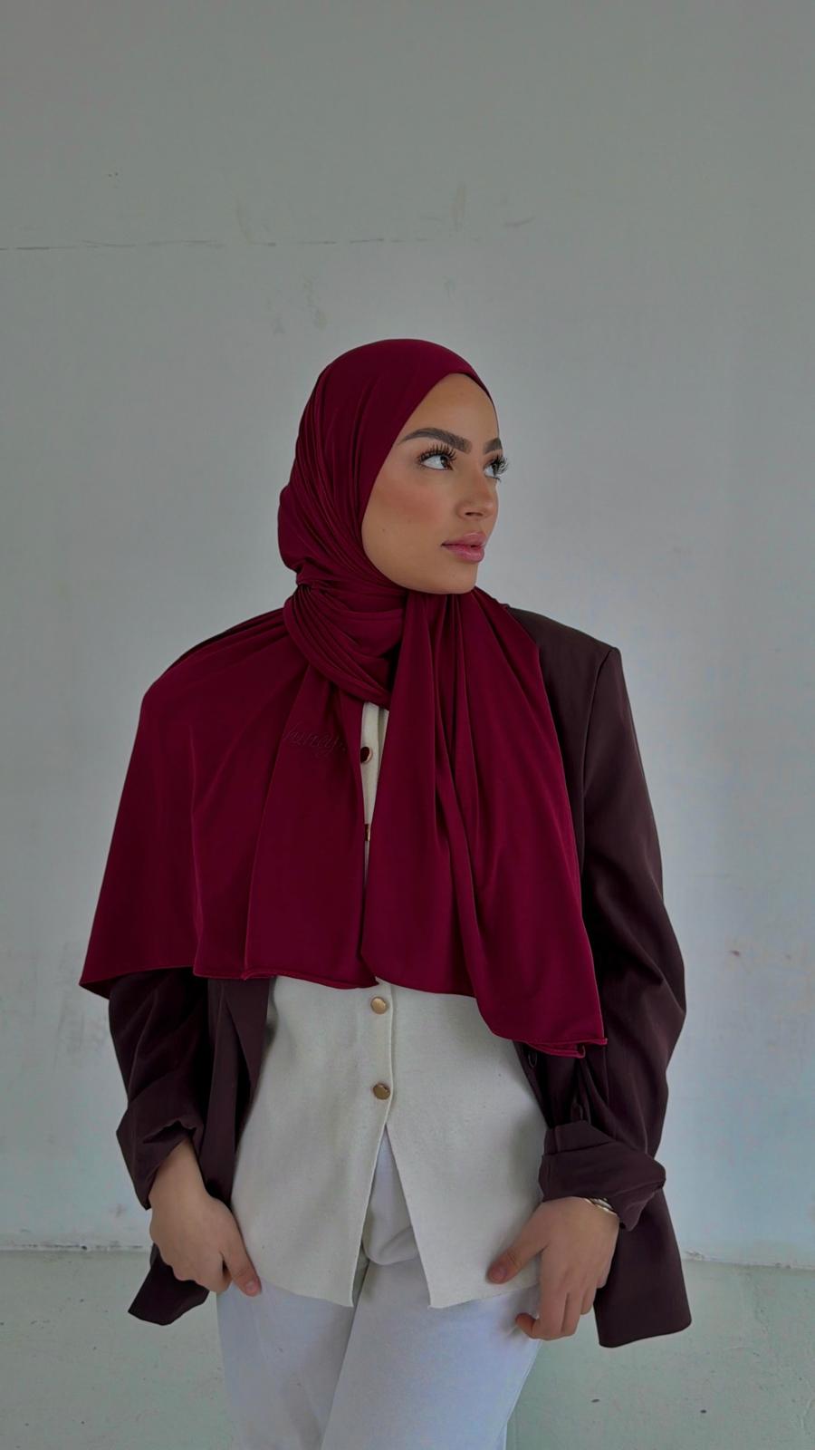 Voile Jersey Premium – Bordeaux