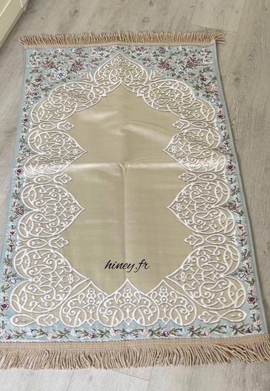 Tapis de Prière Premium – Bleu