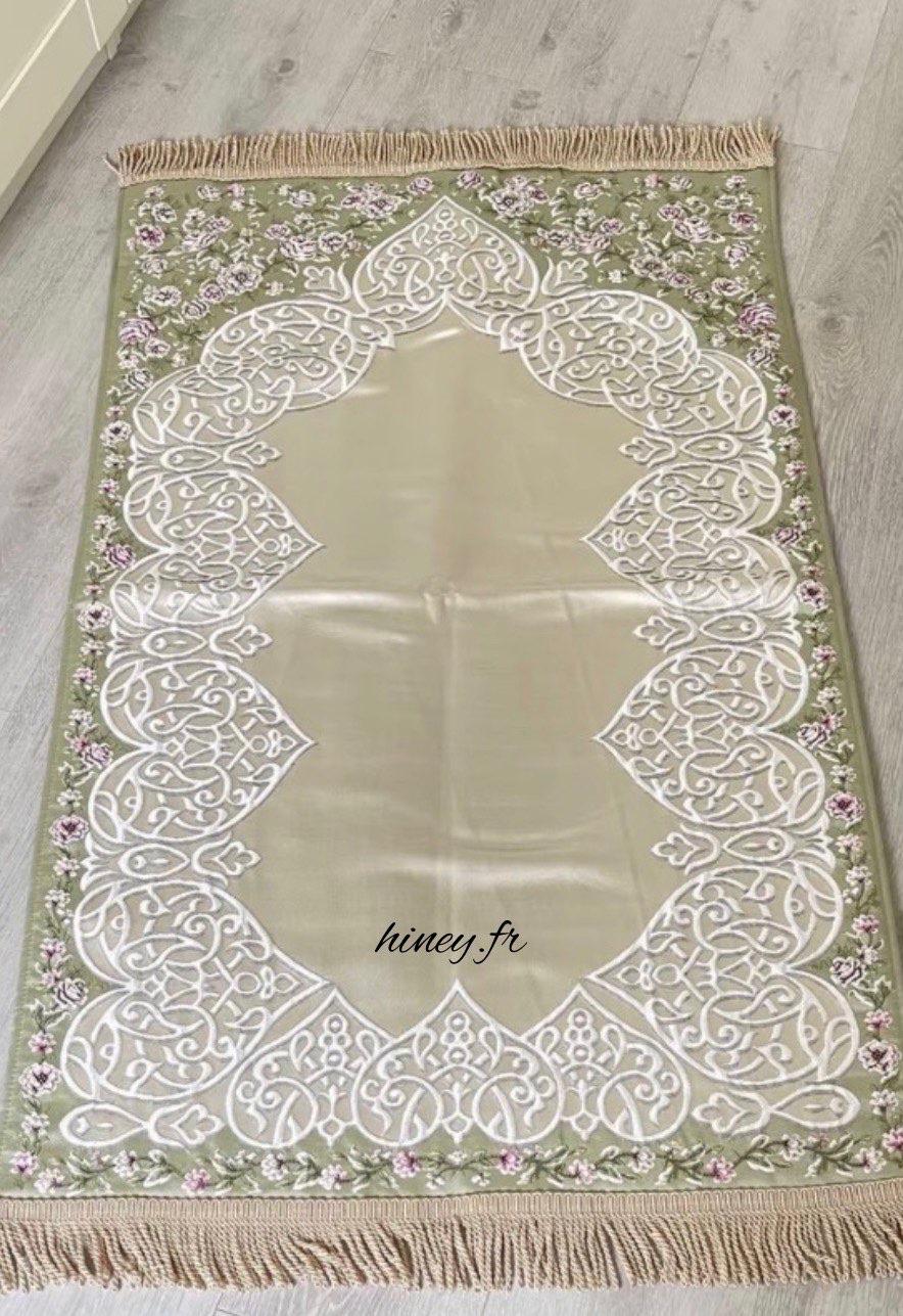 Tapis de Prière Premium – Vert