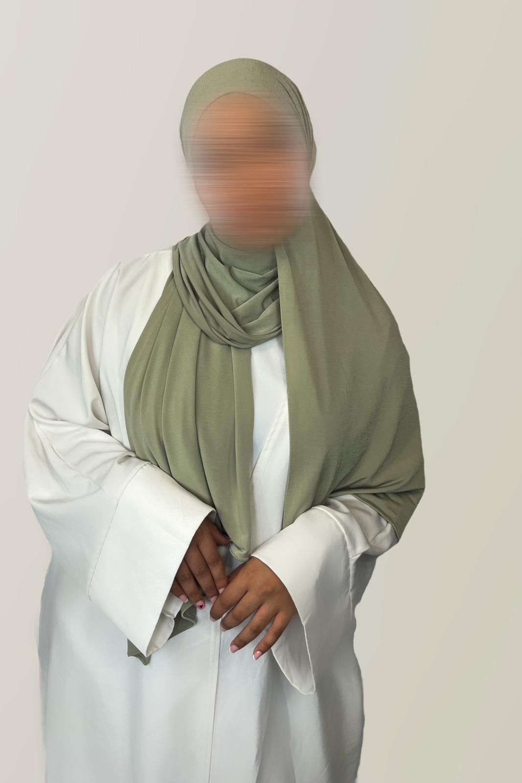 Voile Jersey Premium – Vert sauge