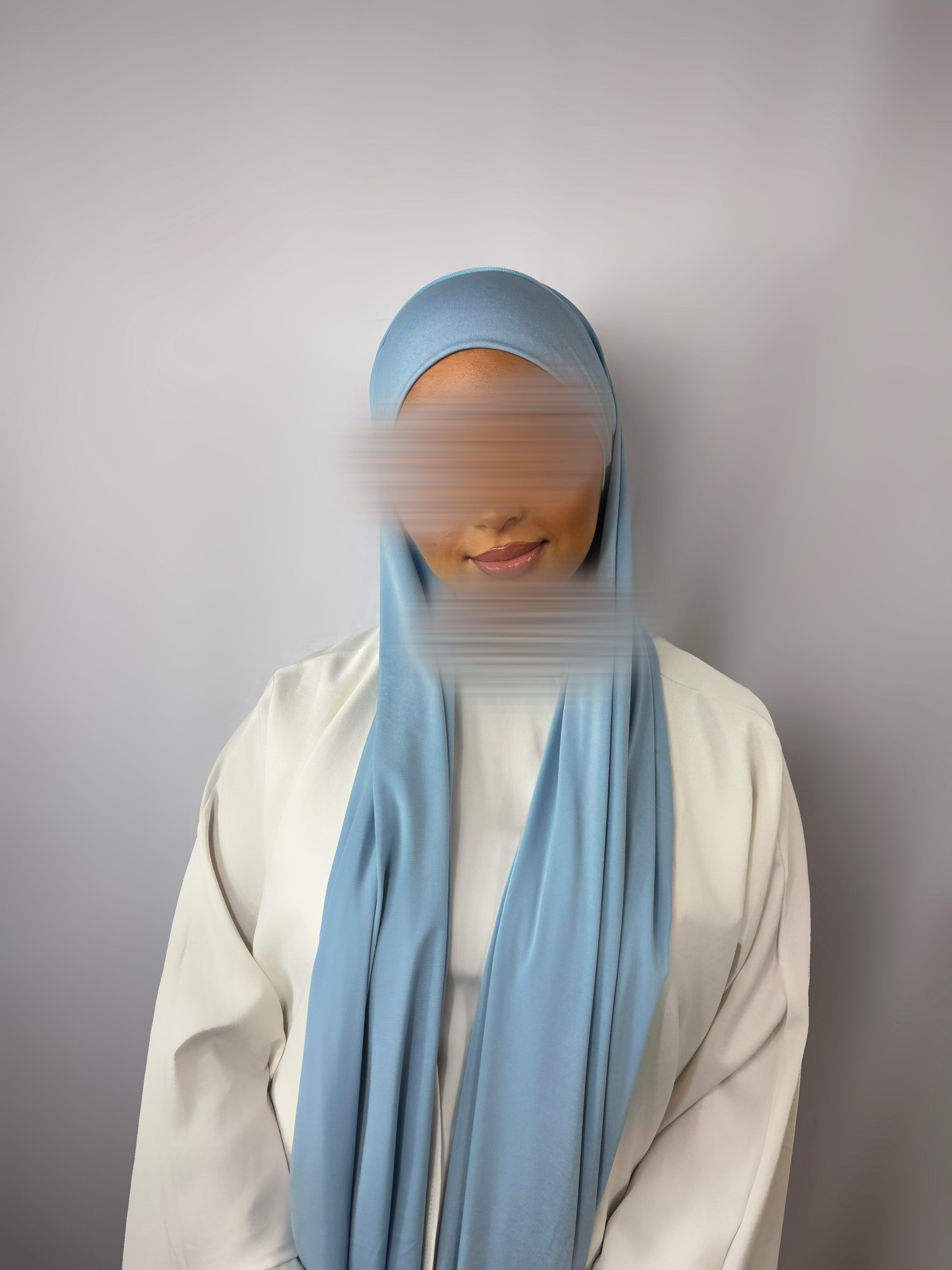 voile jersey premium a nouer bleu bébé